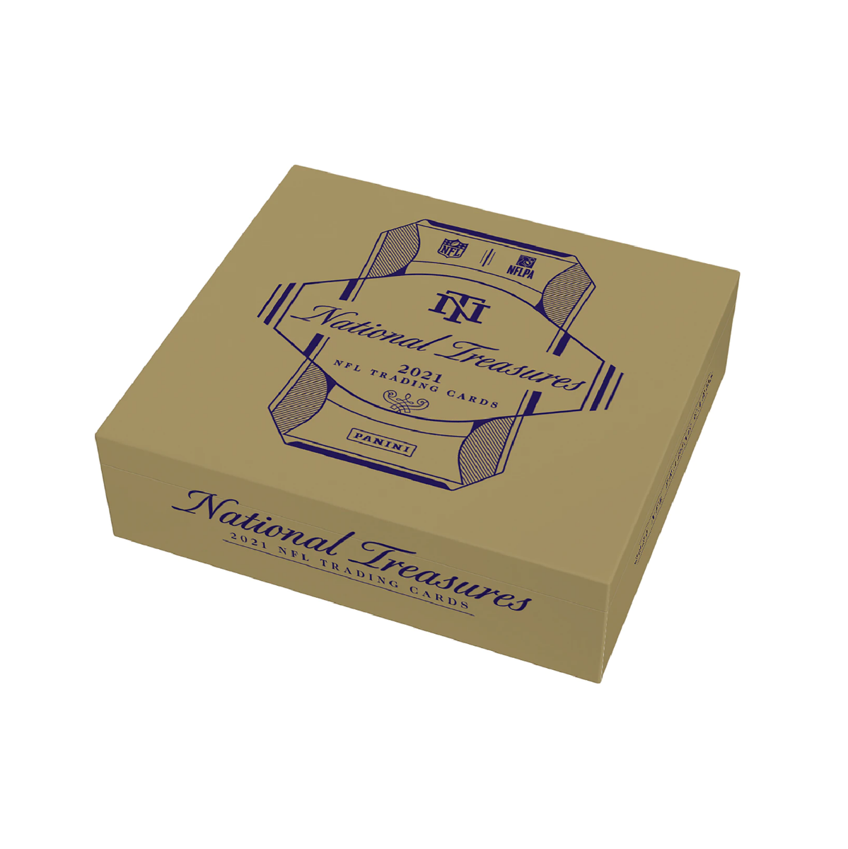2021 Panini National Treasures Football Trading Card Hobby Box